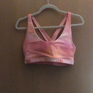 Sarah’s Day x WFA Kelly sports bra with cross back